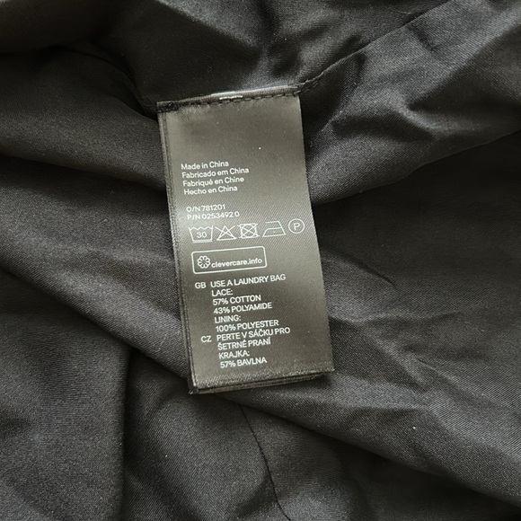 H&M Black Floral Lace Dress - Picture 5 of 6